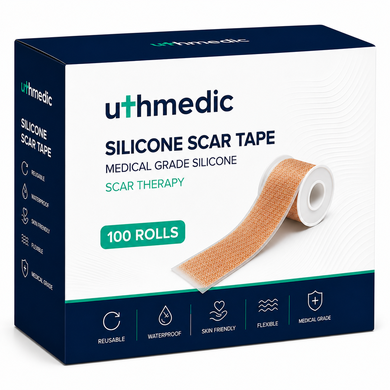 Medical Silicone Scar Tape 2cm × 1m
