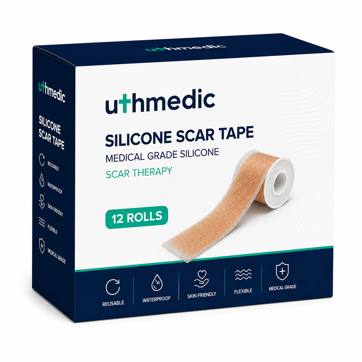 Medical Silicone Scar Tape 2cm × 1m