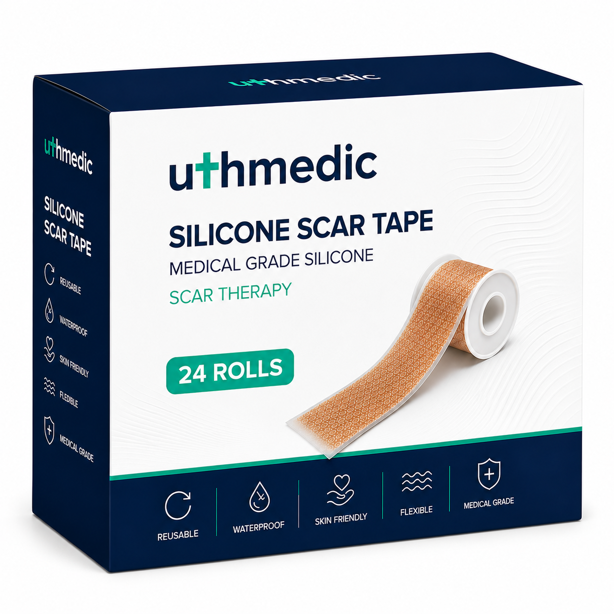Medical Silicone Scar Tape 2cm × 1m