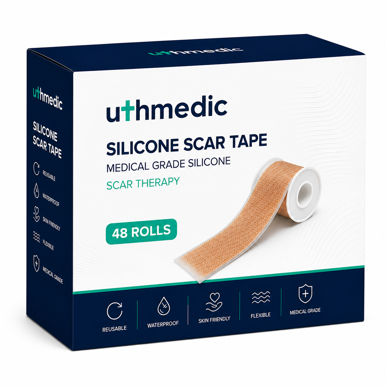 Medical Silicone Scar Tape 2cm × 1m