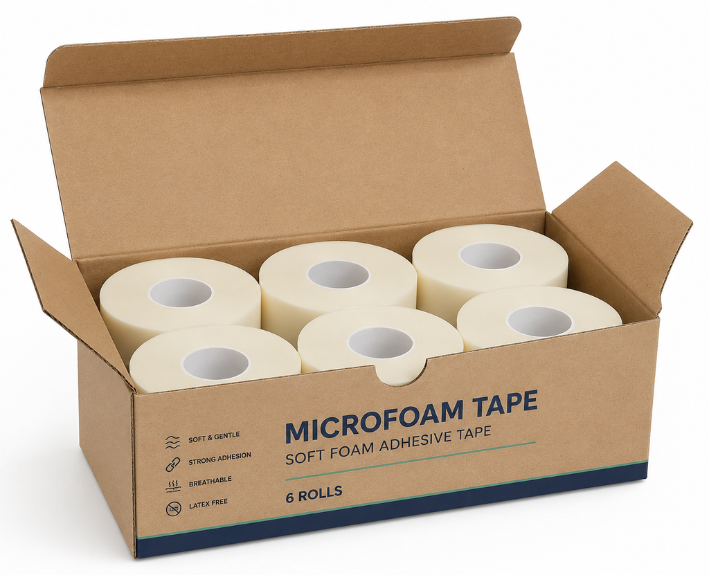Medical Microfoam Tape 2.5cm × 4.5m