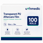 Transparent PU Aftercare Film 10cm × 10m