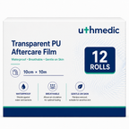 Transparent PU Aftercare Film 10cm × 10m