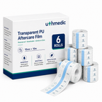 Transparent PU Aftercare Film 10cm × 10m