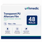 Transparent PU Aftercare Film 10cm × 10m