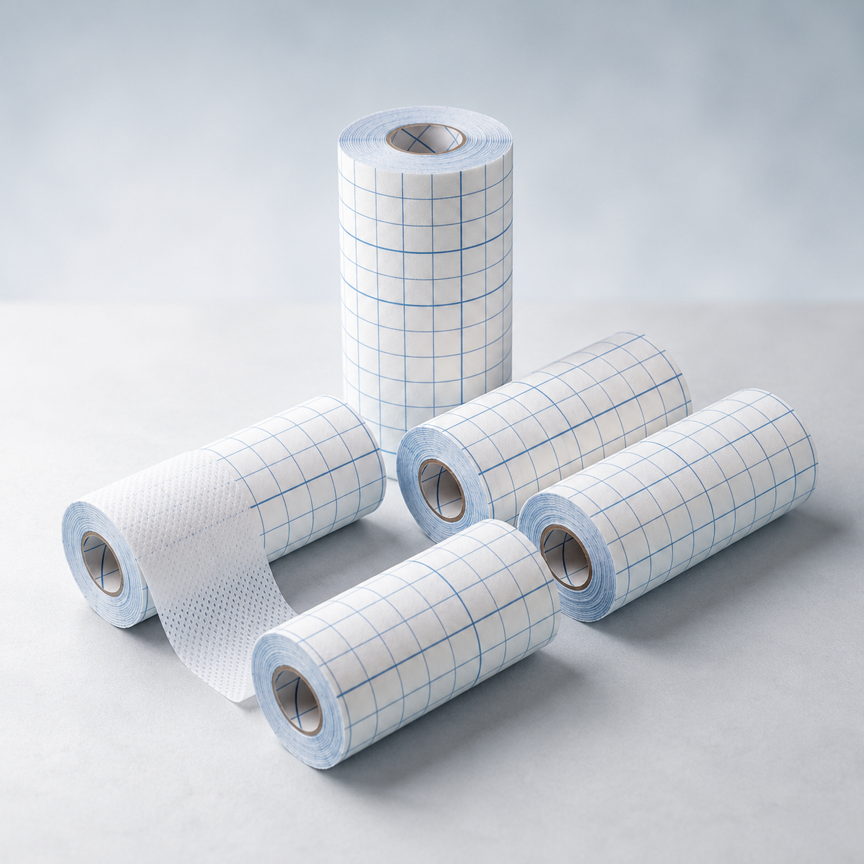 Premium Medical Fixation Tape – Breathable Non-Woven Adhesive Dressing (10cm x 10m)