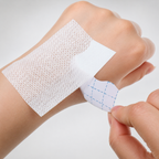 Rollo de cinta de fijación médica - Cinta adhesiva no tejida para apósitos de heridas, transpirable e hipoalergénica, 10 cm × 10 m (4" × 11 yardas), 6 rollos 