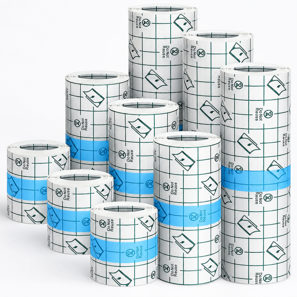 Transparent Waterproof Film Dressing – Breathable PU Adhesive Bandage Roll